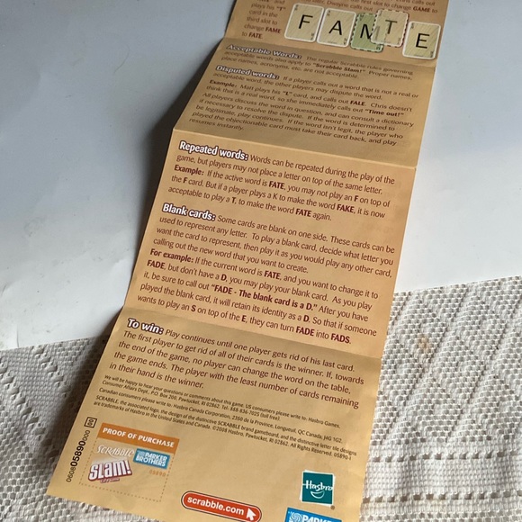 Scrabble Slam! Card Game - Picture 9 of 12